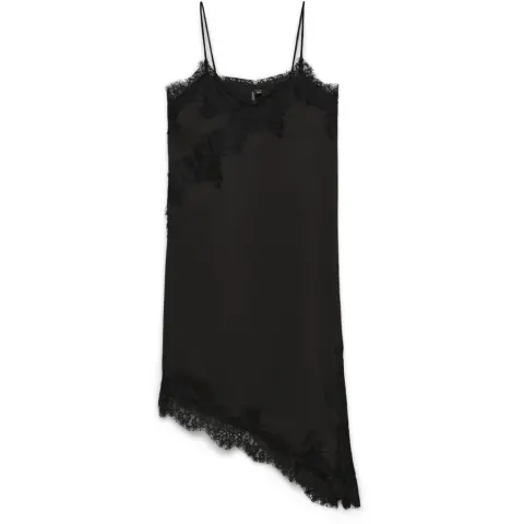Vero Moda kjole Vmnovi – Black BLACK LACE — produktfoto