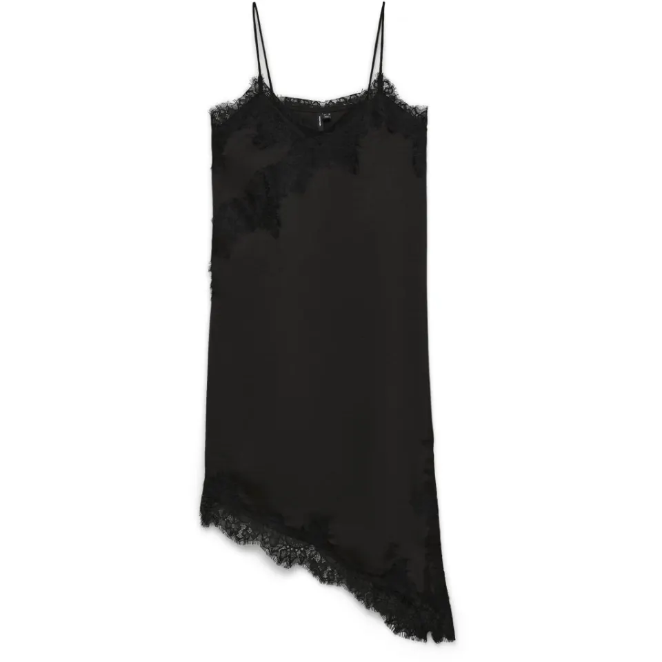 Vero Moda kjole Vmnovi – Black BLACK LACE — produktfoto