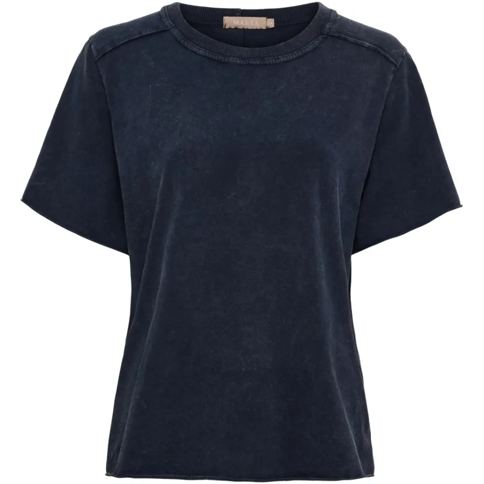 Marta du Château T-Shirt MdcAlouette 68871 – marineblå — produktfoto