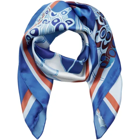 Marta du Château tørklæde MdcFinja BA-Scarf – Blue3559 — produktfoto