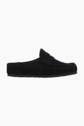 Birkenstock Naples Wrapped – sort — produktfoto