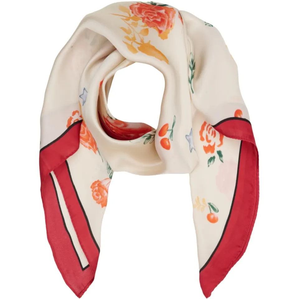 Marta du Château tørklæde MdcJuline FA-Scarf – Red31307-1 — produktfoto