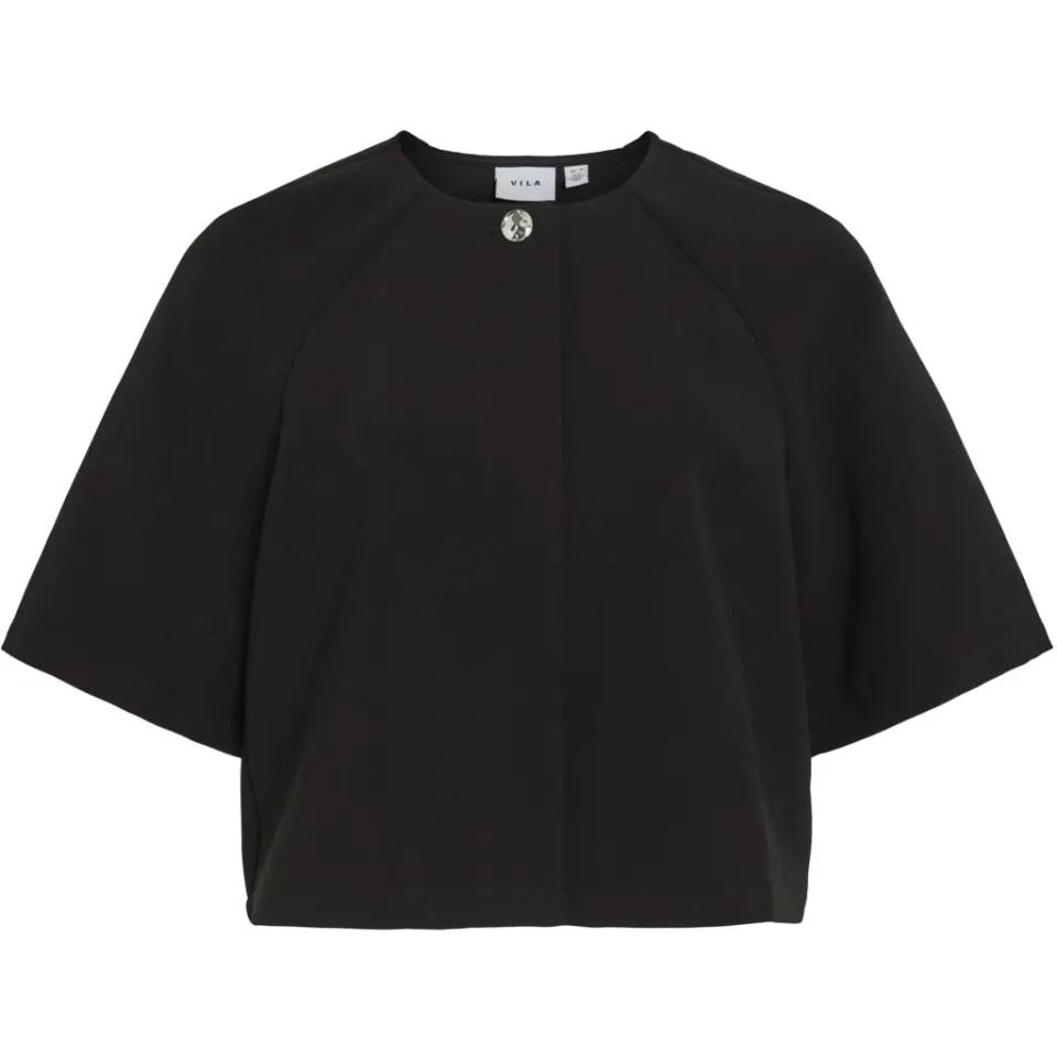 VILA cardigan top Visabby – Black Beauty — produktfoto