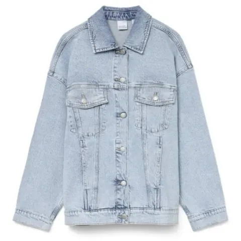 Vero Moda jakke Vmtessa – Light Blue Denim Detail RA339 — produktfoto