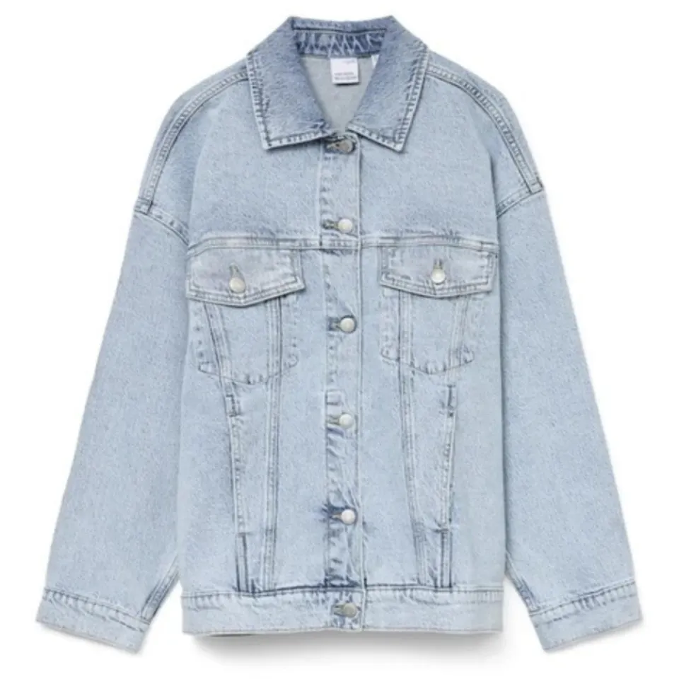 Vero Moda jakke Vmtessa – Light Blue Denim Detail RA339 — produktfoto