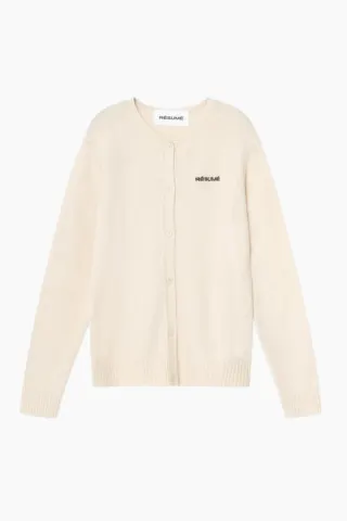 Résumé NancyRS Knit Cardigan – Creme — produktfoto