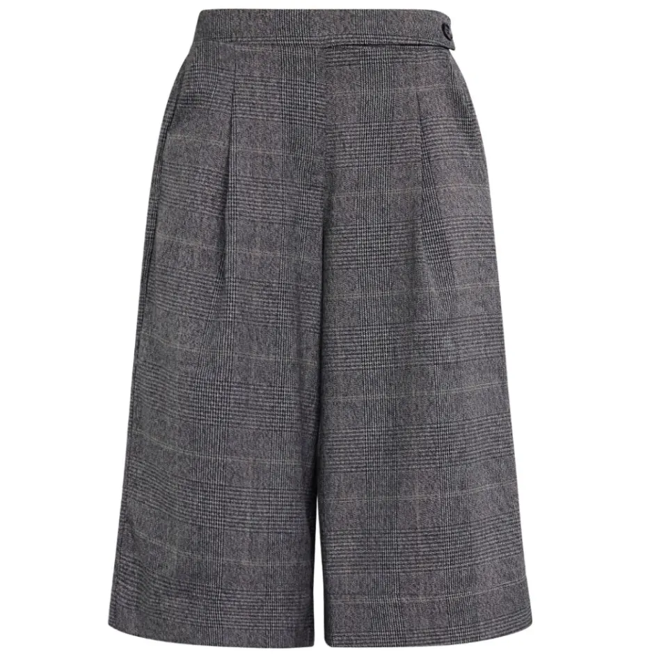 Sisters Point shorts Viksa – Grey Check — produktfoto