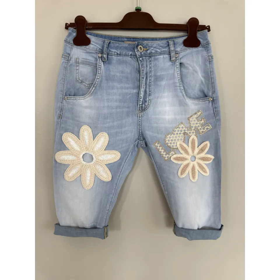 Marta du Château shorts MdcBuppha SW18049 – Denim — produktfoto
