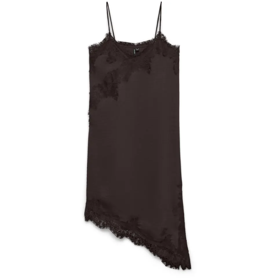 Vero Moda kjole Vmnovi – Chicory Coffee Dtm lace — produktfoto