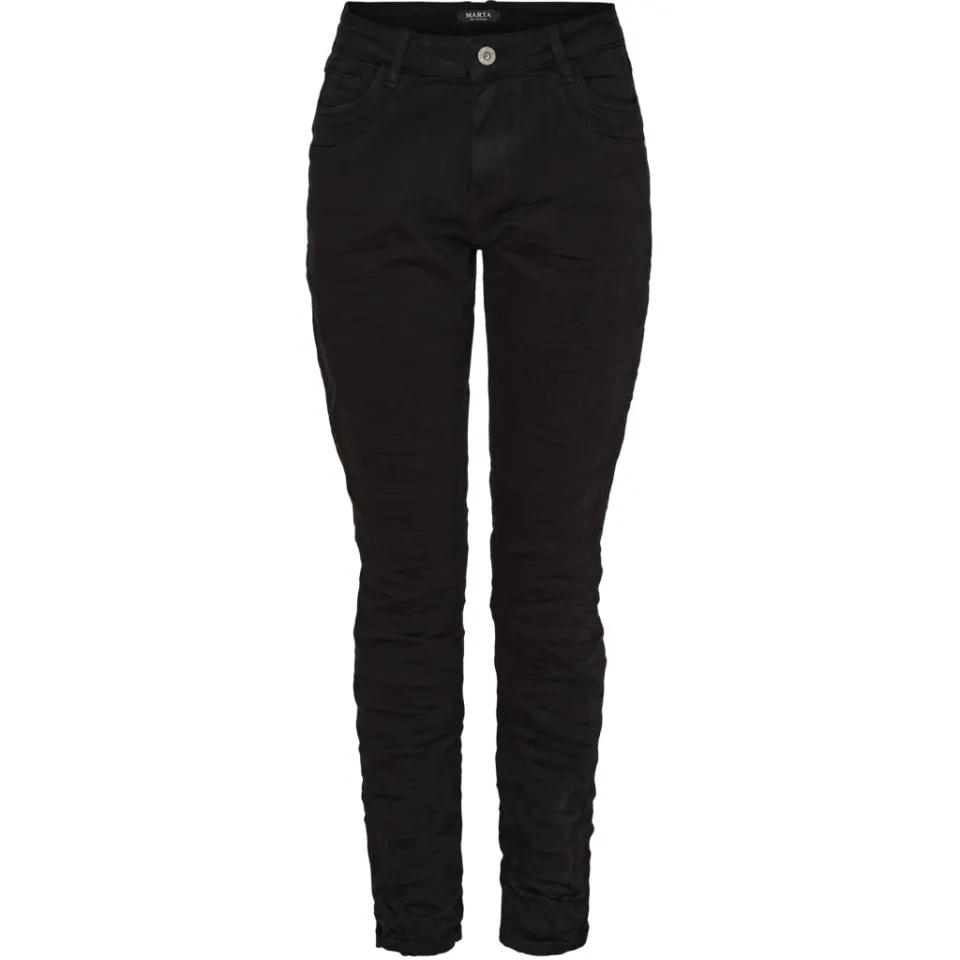 Marta du Château jeans MdcNora MDC229-8711 – sort — produktfoto