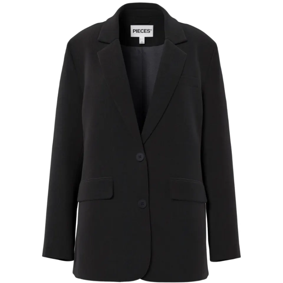 Pieces blazer Pckamil oversized – sort — produktfoto