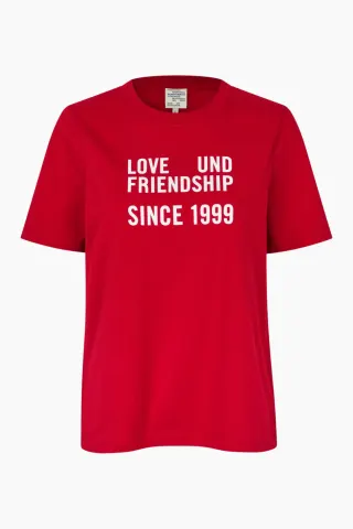 Baum und Pferdgarten Jawo T-Shirt – Haute Red Baum — produktfoto