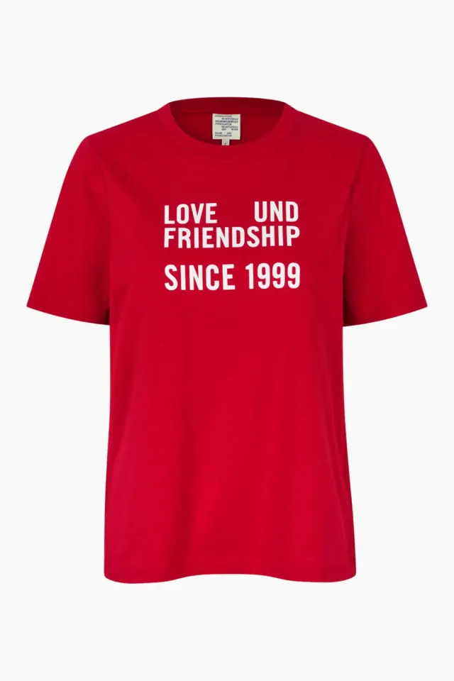 Baum und Pferdgarten Jawo T-Shirt – Haute Red Baum — produktfoto