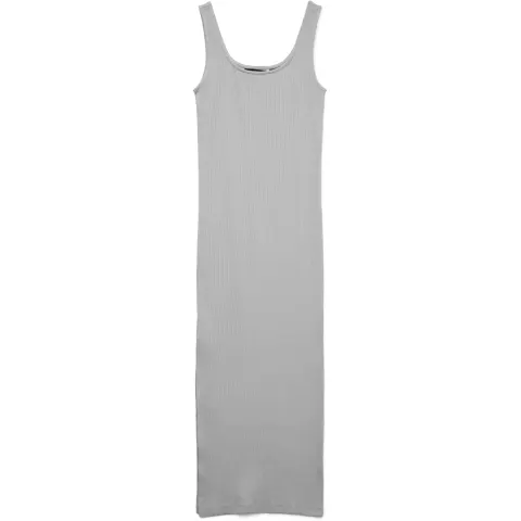 Vero Moda kjole Vmchloe – Light Grey Melange — produktfoto