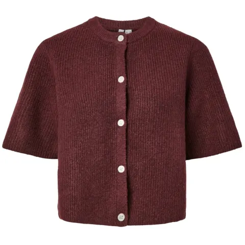 Pieces cardigan Pcsilly – Tawny Port — produktfoto