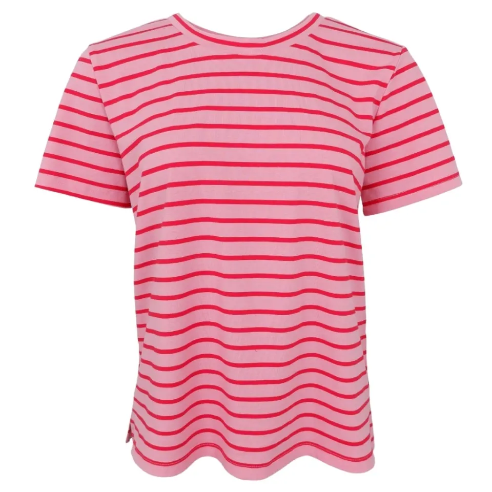Black Colour t-shirt Bcmaylee – Rose Red — produktfoto