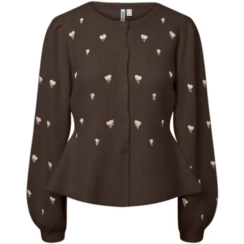 Pieces cardigan Pcsilly – Hot Fudge Embroidery — produktfoto