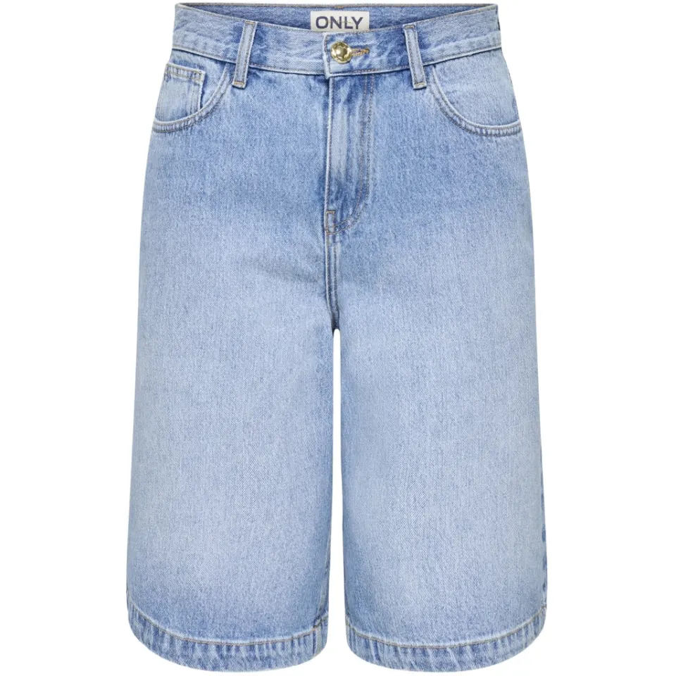 ONLY shorts Onlzagu-dorsi – Medium blue denim — produktfoto
