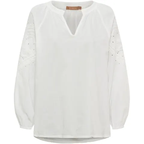Marta du Château Bluse MdcSevina – Offwhite — produktfoto