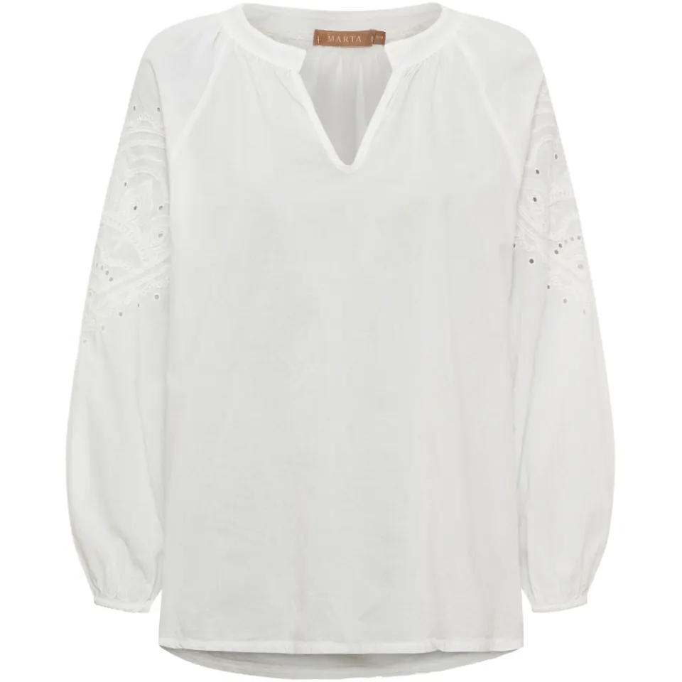 Marta du Château Bluse MdcSevina – Offwhite — produktfoto