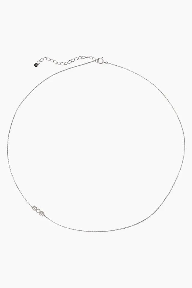 STINE A Wow Mom Necklace – sølv — produktfoto