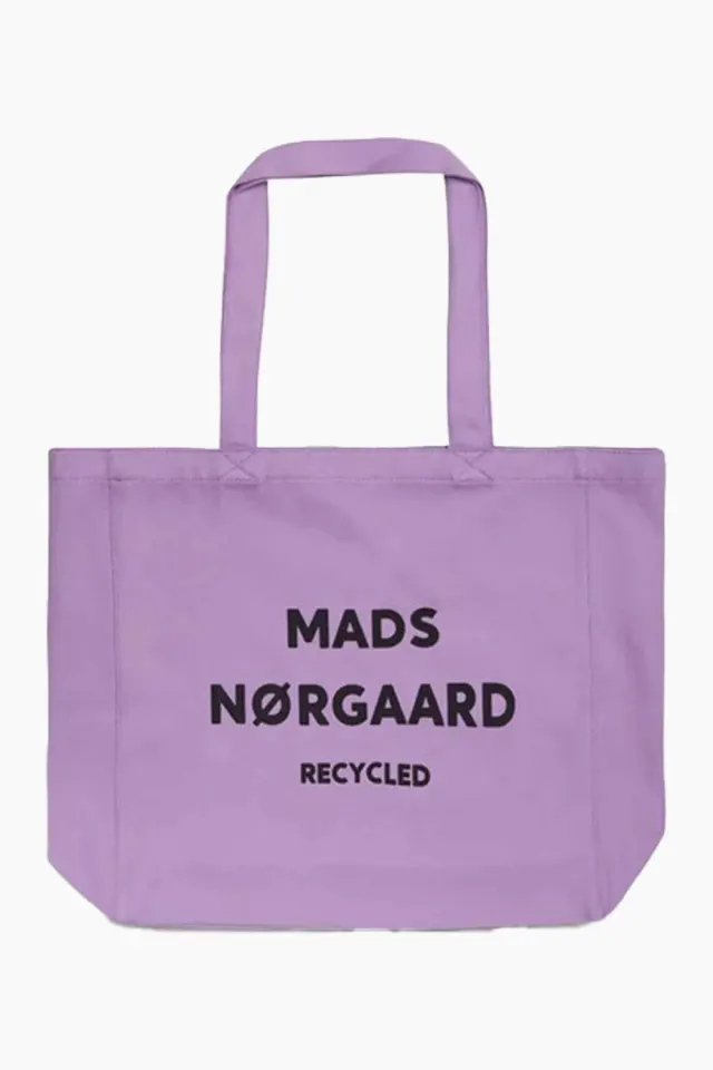 Mads Nørgaard Recycled Boutique Athene Bag – Paisley Purple — produktfoto