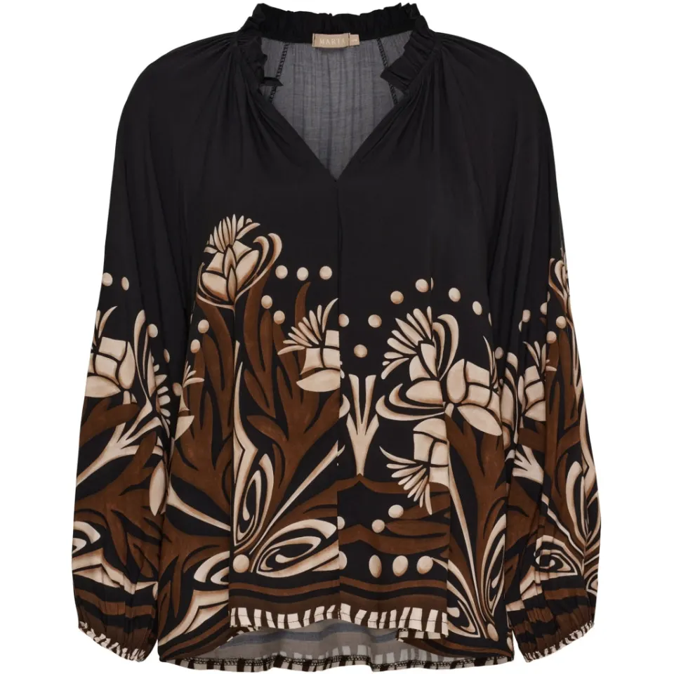 Marta du Château bluse MdcOctavia 003B – BlackNG313BA — produktfoto