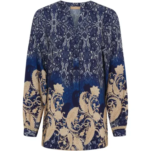 Marta du Château bluse MdcAstrid 8128 – BlueScuro3277 — produktfoto