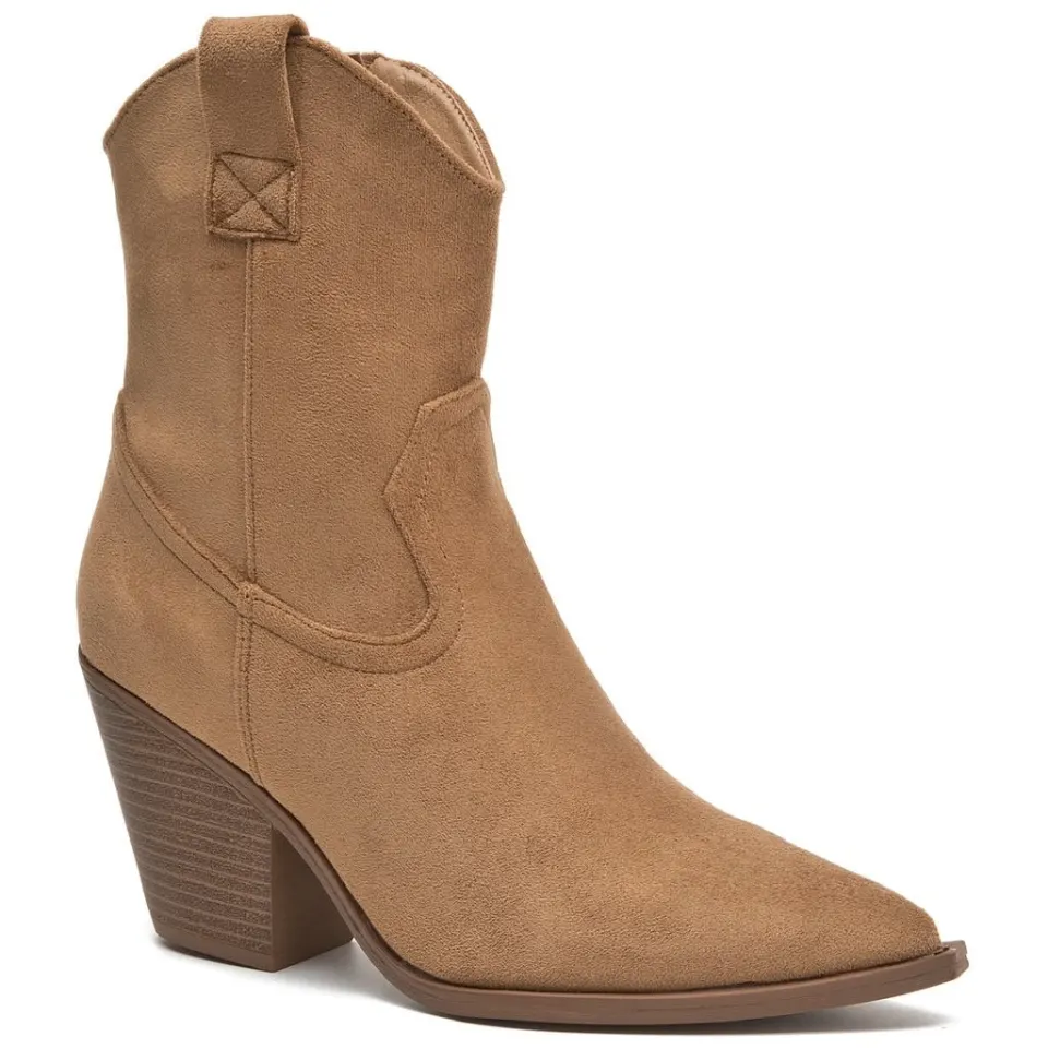 Alexandra støvler BM56 – camel — produktfoto