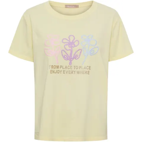 Marta du Château T-Shirt MdcCerelia 22585 – gul — produktfoto