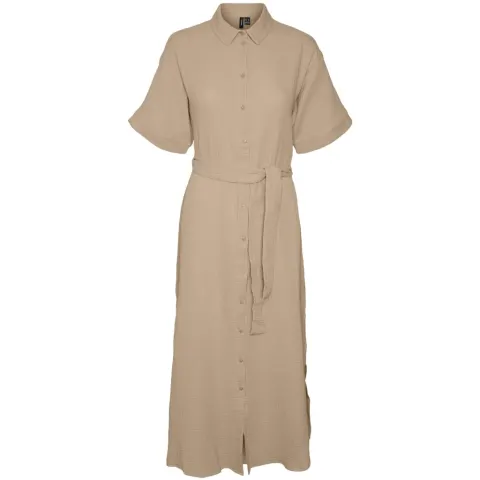 Vero Moda kjole Vmnatali – Irish Cream — produktfoto