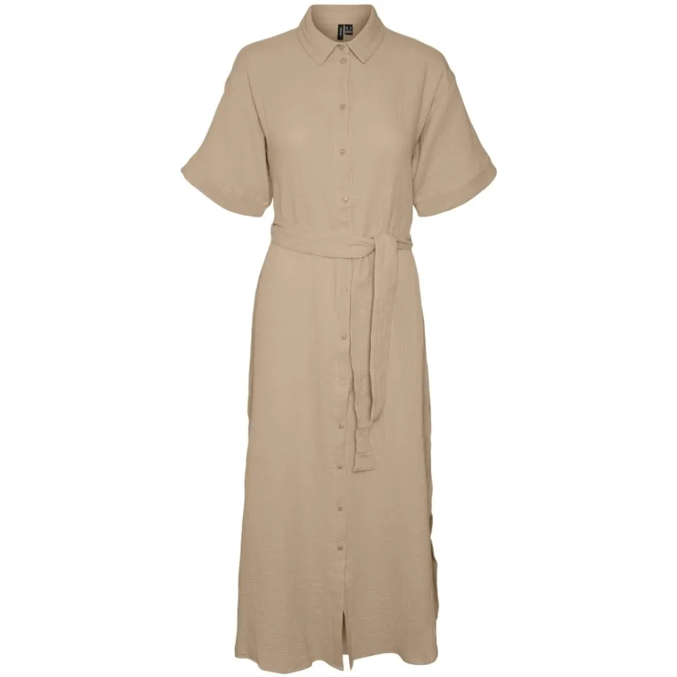 Vero Moda kjole Vmnatali – Irish Cream — produktfoto