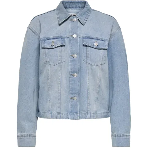 ONLY jakke Onlmika – Light Blue Denim — produktfoto