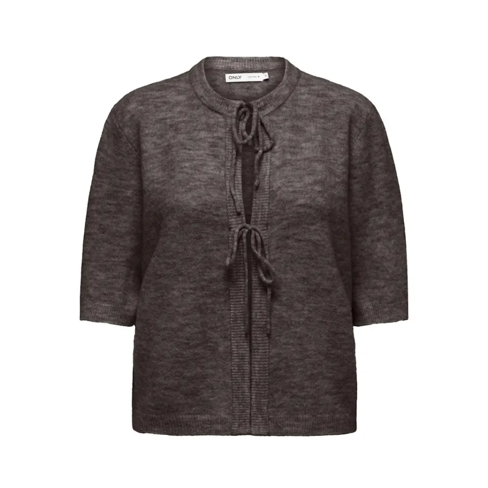 ONLY strik cardigan Onlsimoni – Coffee Bean — produktfoto