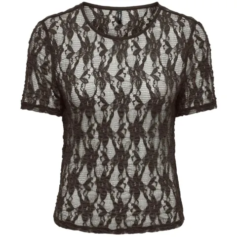 ONLY t-shirt Onlalba – Seal Brown — produktfoto