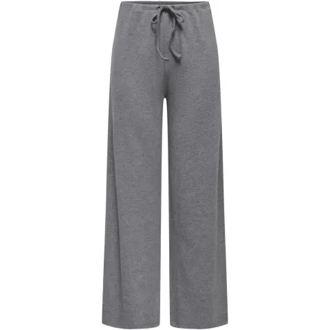 ONLY bukser Onljune – Medium grey melange — produktfoto