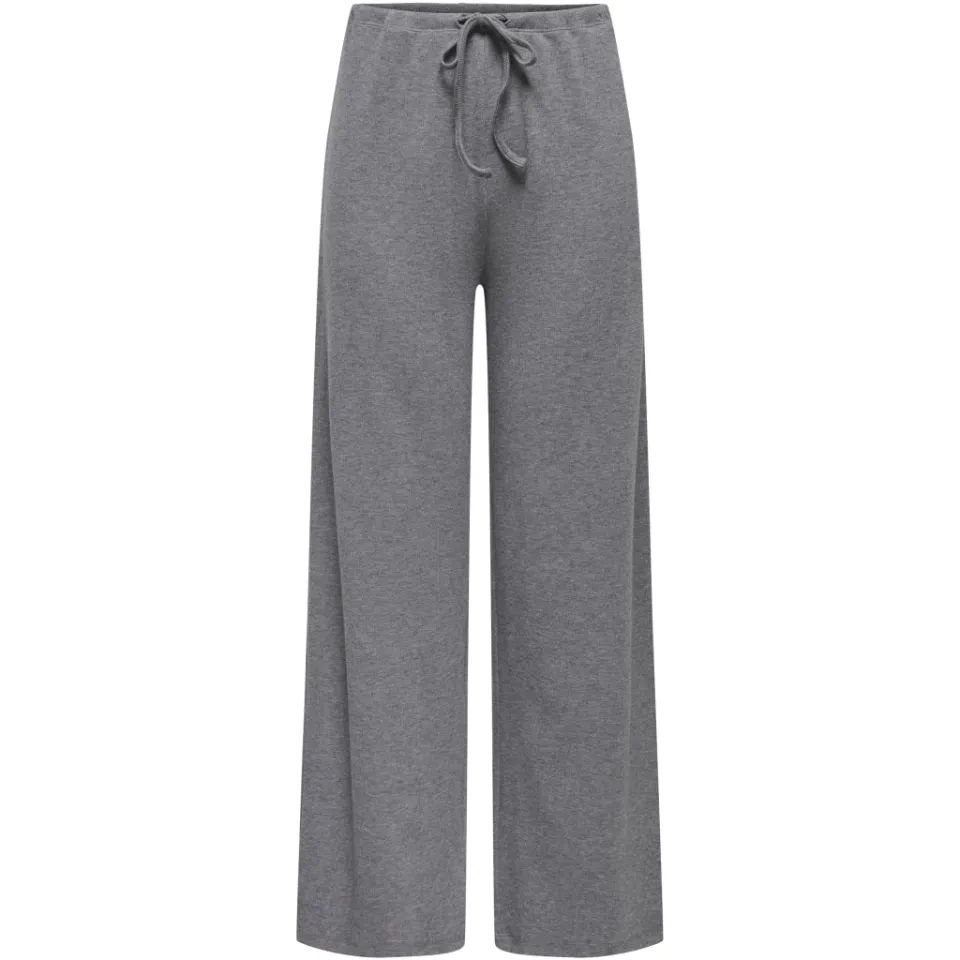 ONLY bukser Onljune – Medium grey melange — produktfoto