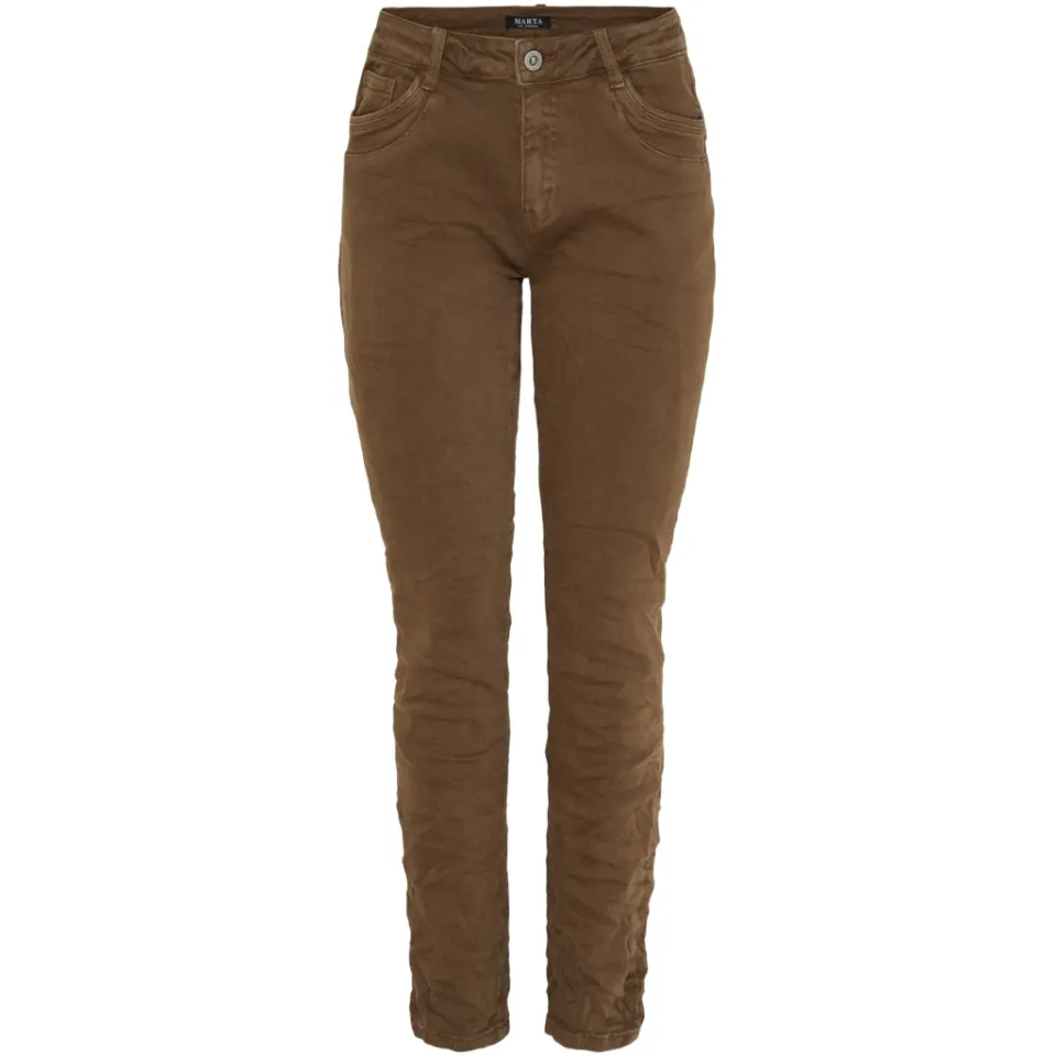 Marta du Château jeans MdcNora MDC229-8711 – camel — produktfoto