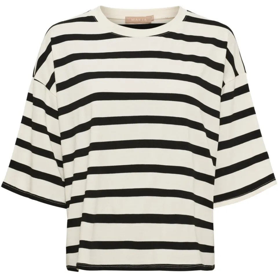 Marta du Château T-Shirt Mdcsage 8577 – sort — produktfoto