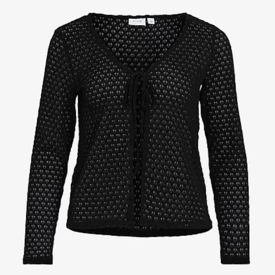 VILA cardigan Vimirona – Black Beauty — produktfoto