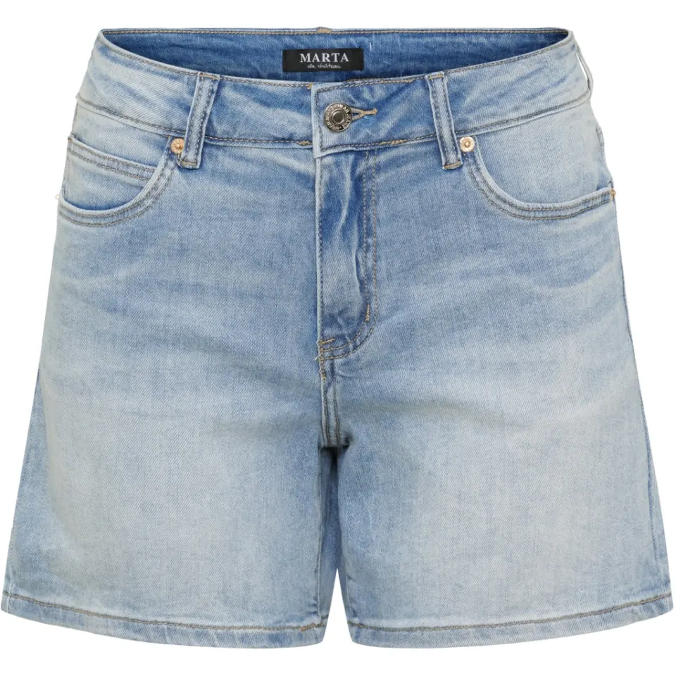 Marta du Château shorts MdcRosia MDC256-S9337 – Denim — produktfoto