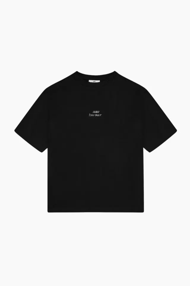 bareen AW26 Logo Box Fit – sort — produktfoto