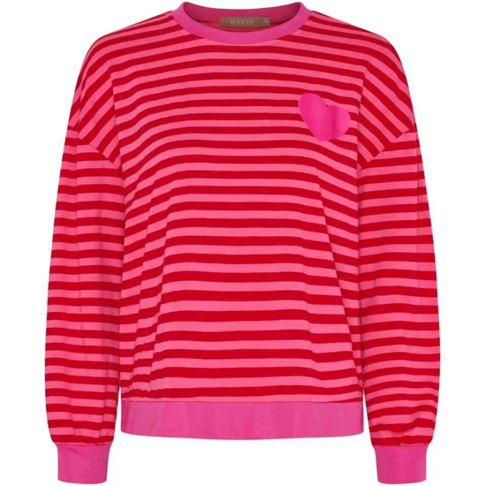 Marta du Château langærmet T-shirt MdcVilda 58903 – Fuxia/Pink — produktfoto
