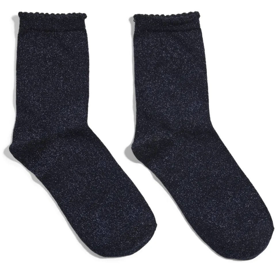 Pieces strømper Pcsebby – Sky Captain TONED LUREX — produktfoto