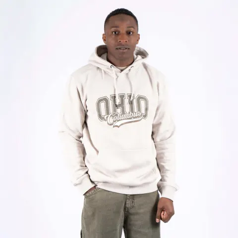 Marcus MAcolin 15 hoodie print sweat – Wind Chrime — produktfoto