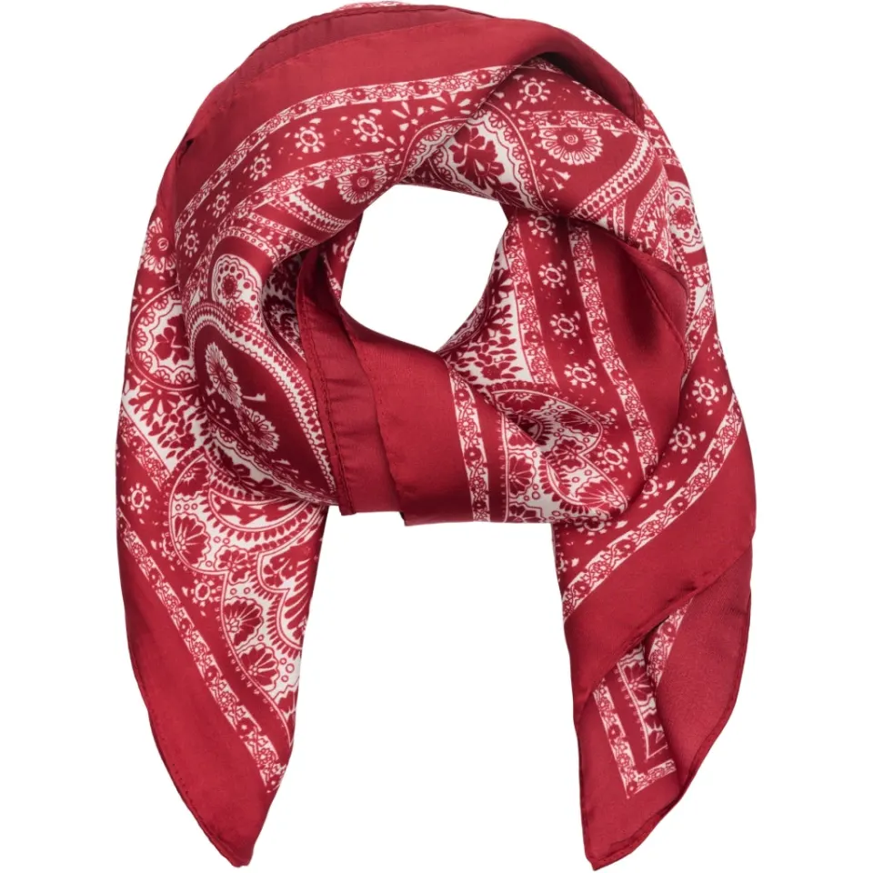 Marta du Château tørklæde MdcJuline FA-Scarf – Bordeaux31211 — produktfoto