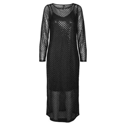 Vero Moda kjole Vmsafina – sort — produktfoto
