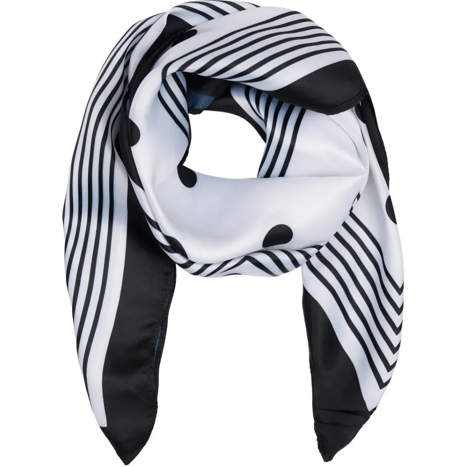 Marta du Château tørklæde MdcFinja BA-Scarf – Black4037 — produktfoto