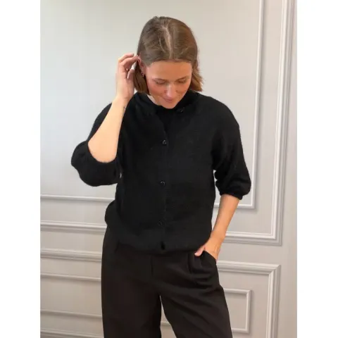 LULULIA Strik LuLillia 9647LU – sort — produktfoto