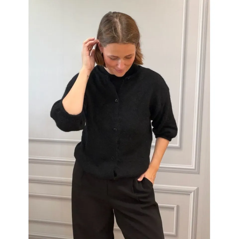 LULULIA Strik LuLillia 9647LU – sort — produktfoto